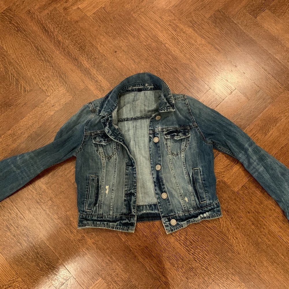 Cropped Jean Jacket